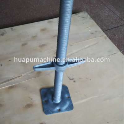 30*60mm Screw Base Jack / Scaffolding Threaded Pipe wih Adjustable Nut